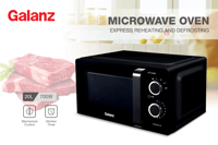 جالنز ميكرويف 20 لتر 700 واط + شواية - تحكم رقمي -...