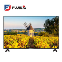 شاشة فوجيكا 55 بوصة QLED نظام تشغيل ويبوس أسود، مو...