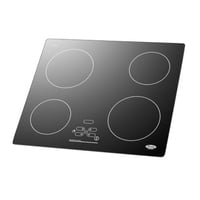 فرن كهرباء تيرم 58 سم 4 عيون كهرباء سيراميك أسود إ...