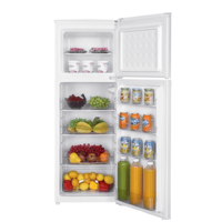 هام ثلاجة بابين 6.4 قدم 182 لتر - فريزر علوي - أبي...