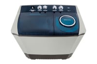 غسالة إل جي نصف أوتوماتيك ذات حوض مزدوج – سعة 14 ك...