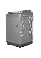 غسالة ز.ترست 12كيلو- مع مضخة - لوحة - فضي ZTL1200S