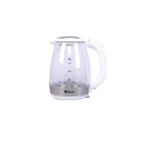 غلاية ماء تكنو بيست زجاج مع قاعدة استيل 1.7 لتر لو...