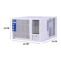 مكيف شباك سوبر جنرال - 18000 وحدة - بارد فقط موديل...