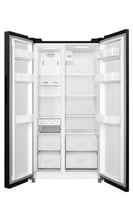 هام ثلاجة دولابي بابين 18 قدم مكعب انفرتر - أسود -...