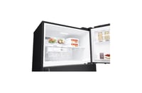 ال جي ثلاجة بابين بفريزر علوي 18 قدم مكعب - 509 لت...