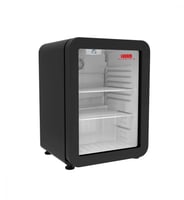 هام ثلاجة عرض باب واحد - 2.2 قدم مكعب - أسود - HM1...