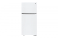 ثلاجة LG بابين 19.6 قدم ابيض LT20CBBWIN