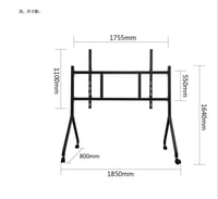 شاشة اوسكار 100 بوصة QLED سمارت ويبوس 4K مع حامل ا...