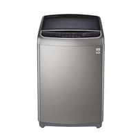 غسالة LG اتوماتيك علوية 16 ك فضي استيل تنشيف 75% W...