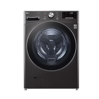 غسالة LG اتوماتيك امامية 21ك Black steel تنشيف 75%...