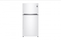 ثلاجة LG بابين 20.9 قدم ابيض LT22HBHWLN