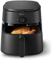 قلاية هوائية فيلبس سعة 3.2 لتر، تحكم يدوي، بقدرة 1...