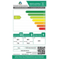 ثلاجة وايت وستنجهاوس دولابي - 22 قدم - 622 لتر - ر...