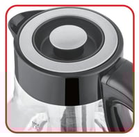 غلاية ماء اكسبير زجاج مع فلتر 2200 واط 1.7 لتر لون...