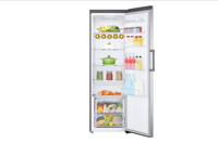 ثلاجة LG باب واحد بسعة تبريد 13.6 قدم مكعب - فضي -...