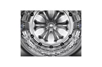 غسالة منزلية اتوماتيك علوية LG استيل لون اسود سعة...