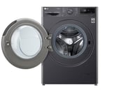 غسالة ال جي فتحة أمامية 11 كيلو لون أسود موديل WFR...