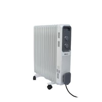 تكنو بيست دفاية زيت 11 ريشة - 2300 واط - أبيض - BO...