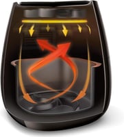 قلاية هوائية فيليبس 0.8 كج/4.1 لتر تصلح للقلي والخ...