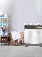 غسالة دانسات حوضين 6.5 كيلو - تحميل علوي - أبيض -...