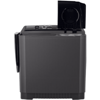 غسالة LG حوضين 14 كيلو تحميل علوي 3 برامج لون أسود...