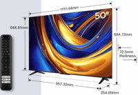 شاشة ذكية تي سي ال 58 بوصة نظام تشغيل جوجل تي في ب...