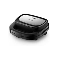 صانعة ساندوتش فيليبس 750 واط، اسود/رمادي - HD2350/...