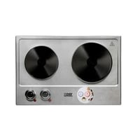 موقد كهربائي اكسبير شعلتين - 2500 واط لون فضي مودي...