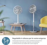 مروحة استاند فيليبس سيريس 2000، قابلة للإمالة والت...