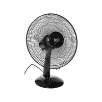 مروحة طاولة بلاك اند ديكر 5 ريش 60 واط لون اسود FD...