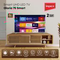 شاشة ايمبكس جلوريا إل إي دي سمارت نظام اندرويد عال...