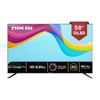 نيكاي شاشة سمارت 58 بوصة QLED بنظام جوجل 4K UHD -...