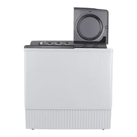 غسالة حوضين باناسونيك 18 كيلو رمادي موديل- NA-W18X...