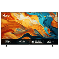 هاير شاشة ذكية 75 بوصة - Google TV - بدقة 4k UHD -...