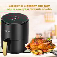 اوسكار قلاية هوائية تعمل باللمس - 3 لتر - أسود - O...