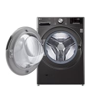 غسالة منزلية اتوماتيك أمامية ذكية LG تنشيف 100% م/...