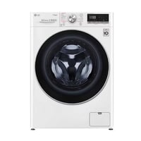 غسالة LG اتوماتيك 10.5 ك ابيض امامية تنشيف 100% WS...