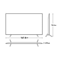 شاشة ال جي 4K مقاس 86 بوصة WiFi سمارت نظام التشغيل...