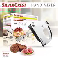 خلاط يدوي سيلفر كريست SIL-265 - خفاقة كهربائية 7 س...