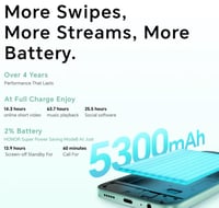 هونر X6C ذاكرة 256 جيجا رام 6+6 شبكة 4G متعدد الأل...