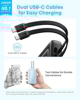 باور بنك من انكر 10000 مللي أمبير بقوة 30 واط