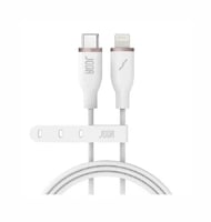 جودا - سلك سيليكون تايب سي الى لايتنينق سيليكون بق...