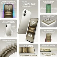 TECNO Spark Go 2 سبارك جو 2 ذاكرة 128 جيجا رام 6 ج...