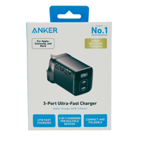 انكر شاحن جداري 336 بقوة 67 واط - اسود