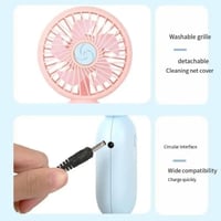 مروحة PORTABLE محمولة قابلة للشحن لساعات دون توقف...