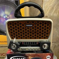 راديو ايام زمان ومكبر صوت بمنفذ ذاكرة خارجية ومنفذ...