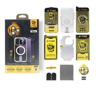 اس-توب بكج الحماية المتكامل 8 في 1 لجوال ايفون 14ب...