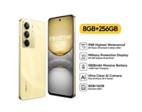 ريلمي سي 75 256جيجابايت. 16+8 رام 4G لون ذهبي