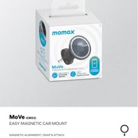 حامل جوال من موماكس مغناطيسي رمادي